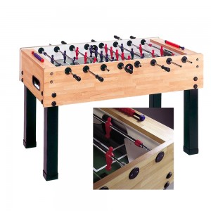 Kickertisch Garlando G-500 Buche Sport Safety -Teleskop