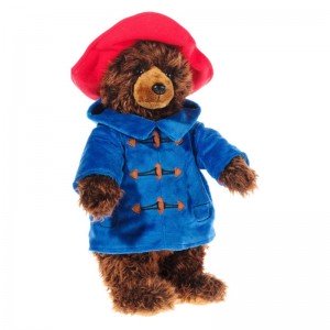Paddington Bär Maskottchen stehend 40cm