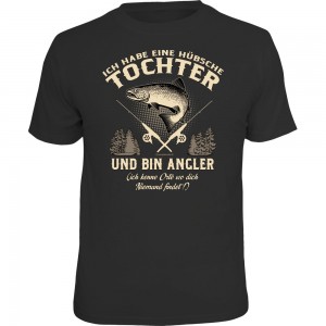 Fun T-Shirt - Tochter Angler