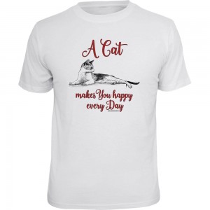Fun T-Shirt - Cat every day