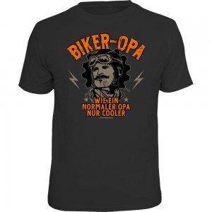 Fun T-Shirt - Biker Opa