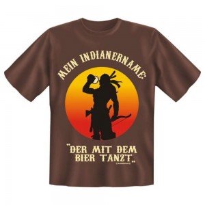 Fun T-Shirt Mein Indianer Name