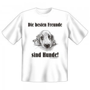 Fun T-Shirt Bester Freund Hund
