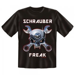 Fun T-Shirt Bad Bone Schrauber Freak