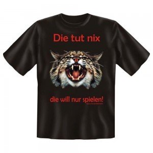 Fun T-Shirt Die tut nix