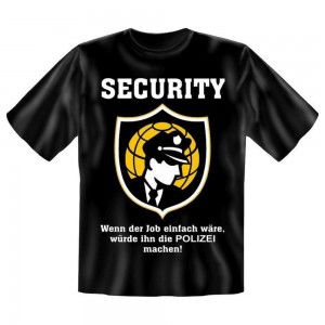 Fun T-Shirt Security