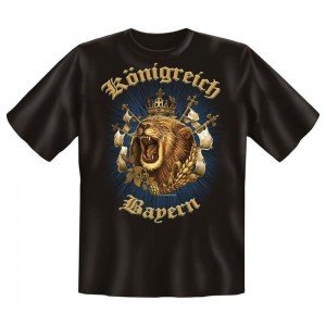 Fun T-Shirt Königreich Bayern
