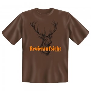 Fun T-Shirt Revier Aufsicht