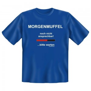 Fun T-Shirt Morgenmuffel