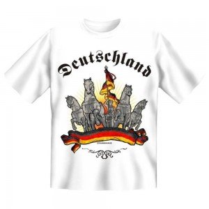 Fun T-Shirt Deutschland Quadriga