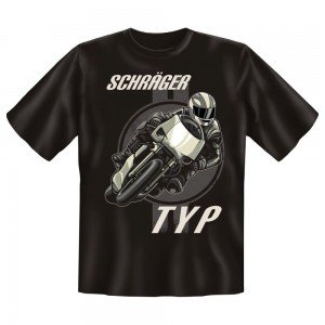 Fun T-Shirt Bad Bone Biker Shirt Schräger Typ
