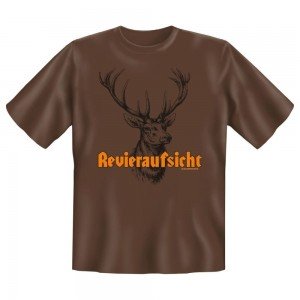 Fun T-Shirt Revier Aufsicht