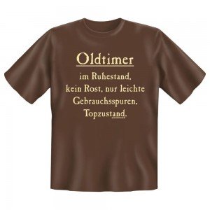 Fun T-Shirt Oldtimer im Ruhestand