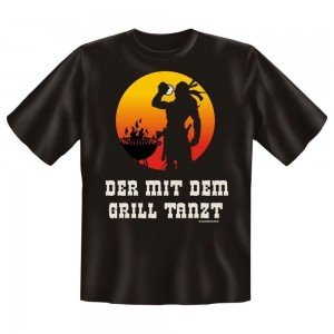 Grill Fun T-Shirt Der mit dem Grill tanzt