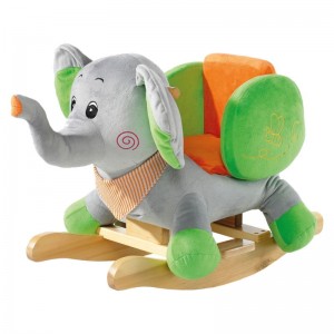 Schaukeltier Elefant Schaukel bunt 65cm