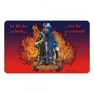 Frühstücksbrettchen Brotzeitbrettchen - Ist dir das zu heiß...