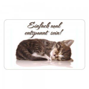 Frühstücksbrettchen Brett Brotzeit - Einfach mal entspannt sein