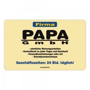 Frühstücksbrettchen Brett Brotzeit - Papa GmbH