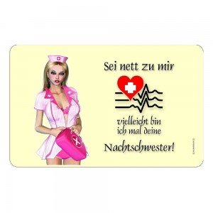 Frühstücksbrettchen Brett Brotzeit - Sei nett zu mir