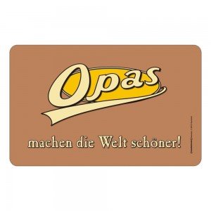 Frühstücksbrettchen Brett - Opas machen die
