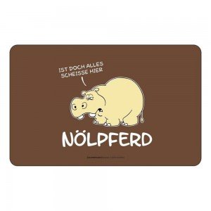 Frühstücksbrettchen Brett - Nölpferd