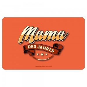 Frühstücksbrettchen Brotzeitbrettchen - Mama des Jahres