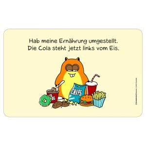 Frühstücksbrettchen Brotzeitbrettchen - Ernährung umgestellt