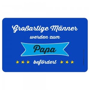 Frühstücksbrettchen Brotzeitbrettchen - Großartige Männer