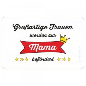 Frühstücksbrettchen Brotzeitbrettchen - Großartige Frauen