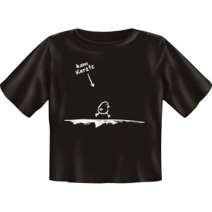 Kids Fun T-Shirt kann Karate