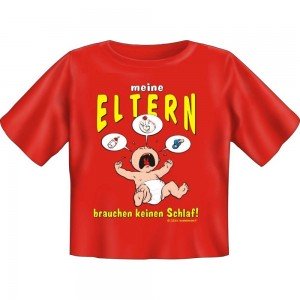 Kids Fun T-Shirt Meine Eltern brauchen keinen Schlaf