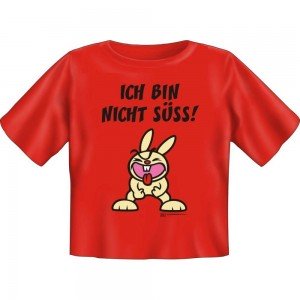 Kids Fun T-Shirt Ich bin nicht süss