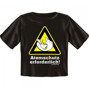 Kids Fun T-Shirt Atemschutz erforderlich