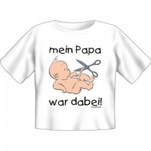 Kids Fun T-Shirt Mein Papa war dabei