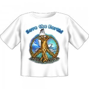 Kids Fun T-Shirt Rettet die Erde