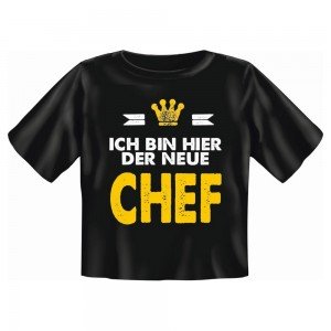 Kids Fun T-Shirt - Ich bin hier der neue Chef