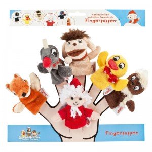Fingerpuppe Finger Puppen 6er Set 10cm