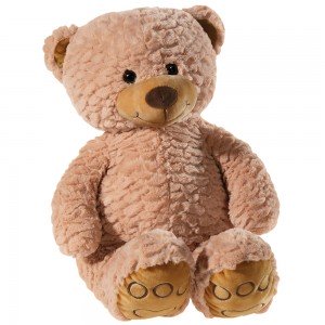 Bär Maskottchen schlenkernd braun 70cm