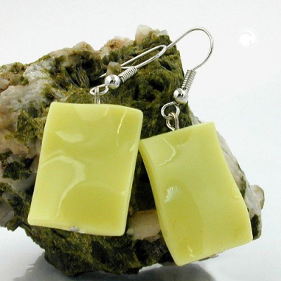 Ohrhaken Pillow hellgrün-satt