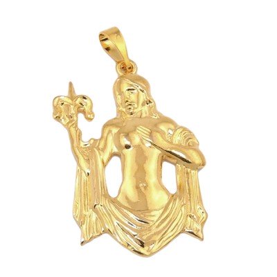 Anhänger Sternzeichen Jungfrau ausgestanzt vergoldet
