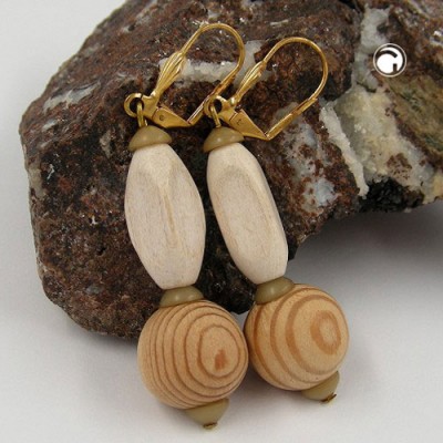 Ohrring finnische Tanne hell