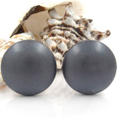 Ohrring metallic-blutstein