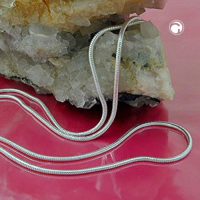 Halskette Schlange 12mm 50cm 925 Sterlingsilber