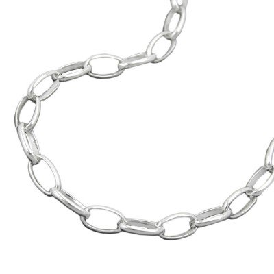 Halskette Ankerkette oval 925 Sterlingsilber 60cm