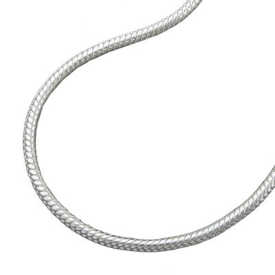 Halskette Schlange 12mm 42cm 925 Sterlingsilber