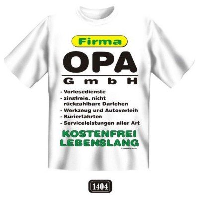 Fun T-Shirt Firma Opa GmbH