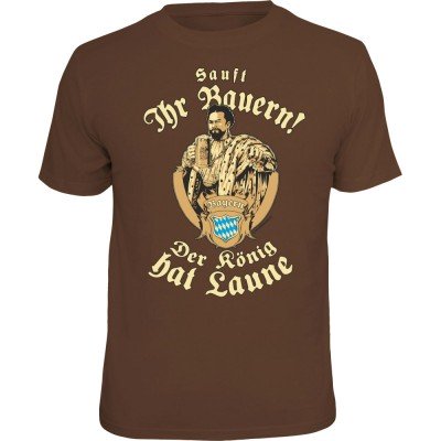 Fun T-Shirt - sauft ihr Bauern