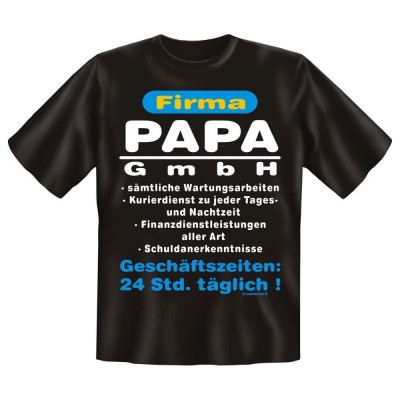 Fun T-Shirt Firma Papa GmbH