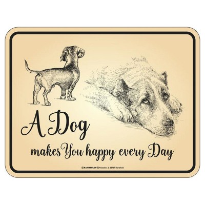 Magnetschild - Dog every day