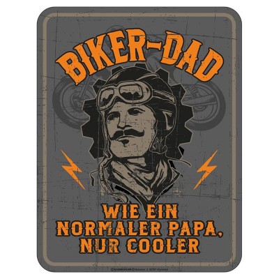 Magnetschild - Biker Dad